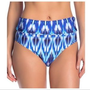 Athena Cascade Printed Bikini Bottom NWOT